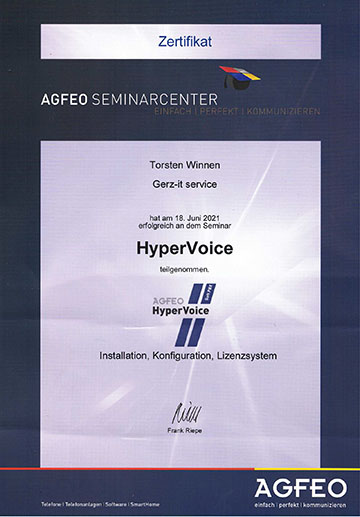 agfeo hypervoice 2021 torsten winnen